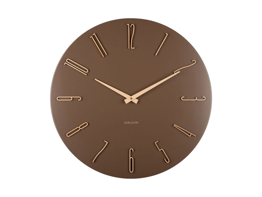 Karlsson vægur Esmerado – Mokkabrun, stor