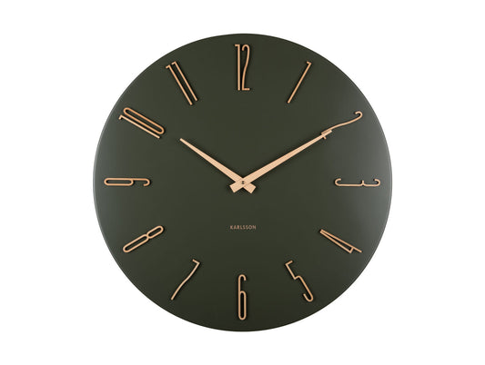 Karlsson vægur Esmerado - Grøn, stor