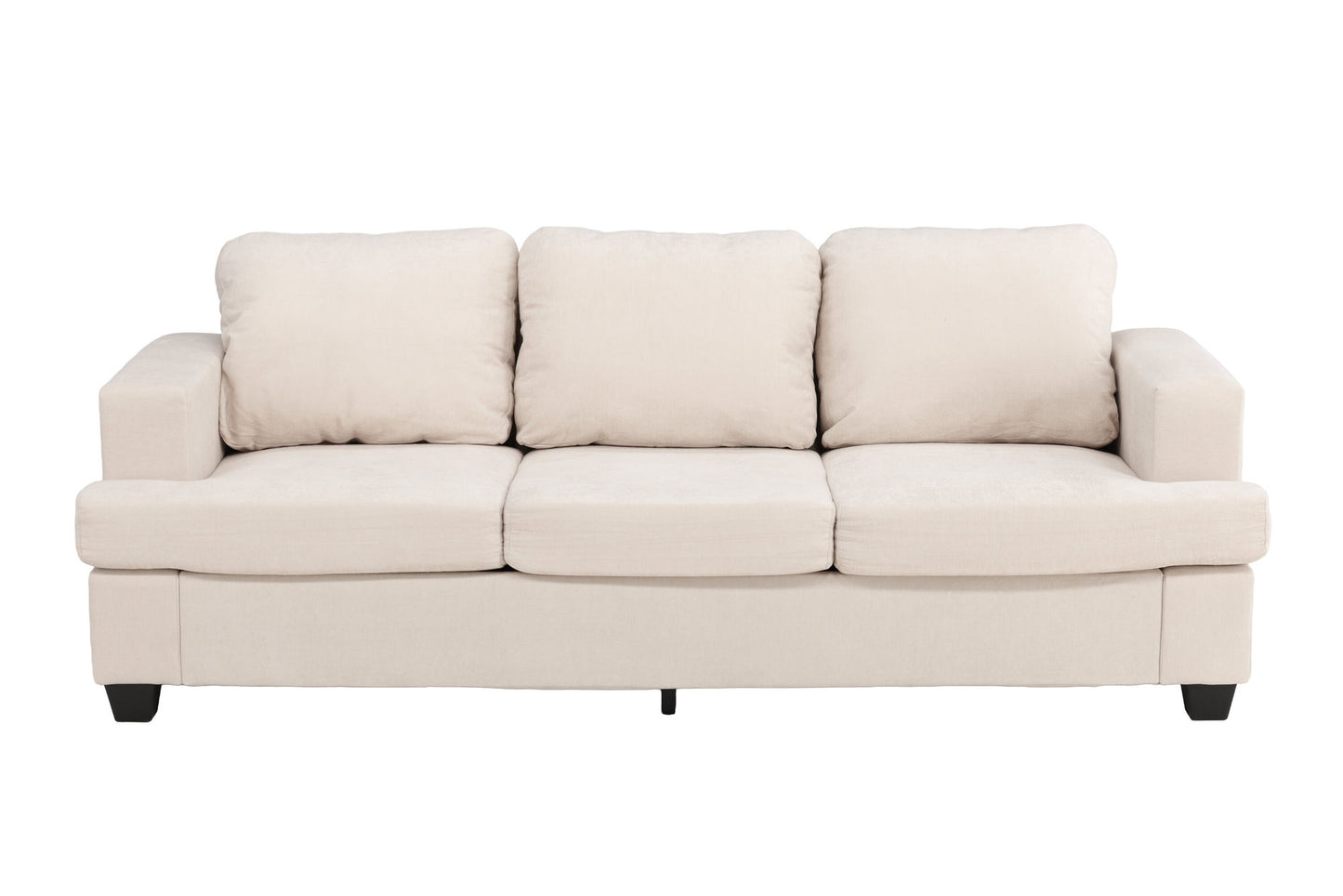 Sani 3-Personers Sofa - Lys Grå/Beige