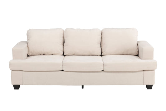 Sani 3-Personers Sofa - Lys Grå/Beige