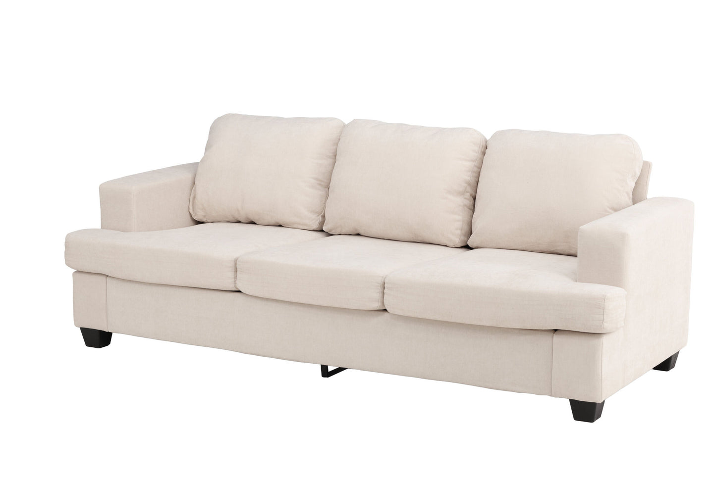 Sani 3-Personers Sofa - Lys Grå/Beige