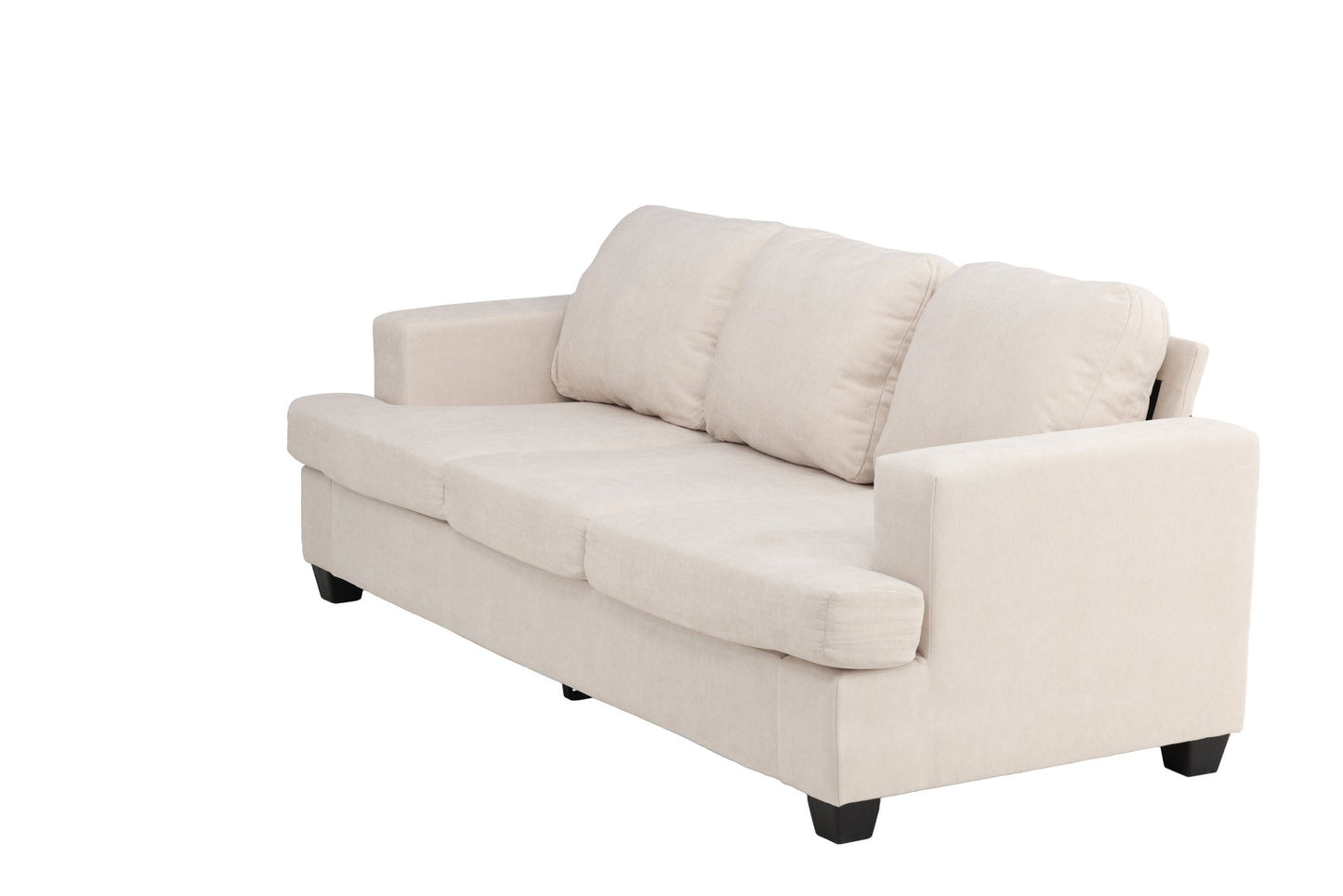 Sani 3-Personers Sofa - Lys Grå/Beige