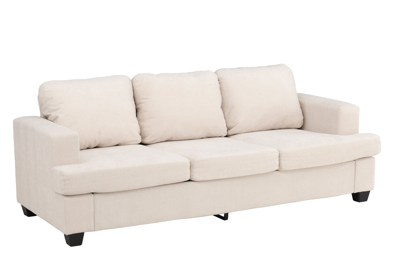Sani 3-Personers Sofa - Lys Grå/Beige