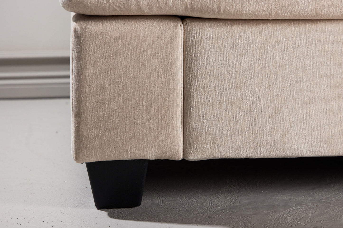 Sani 3-Personers Sofa - Lys Grå/Beige