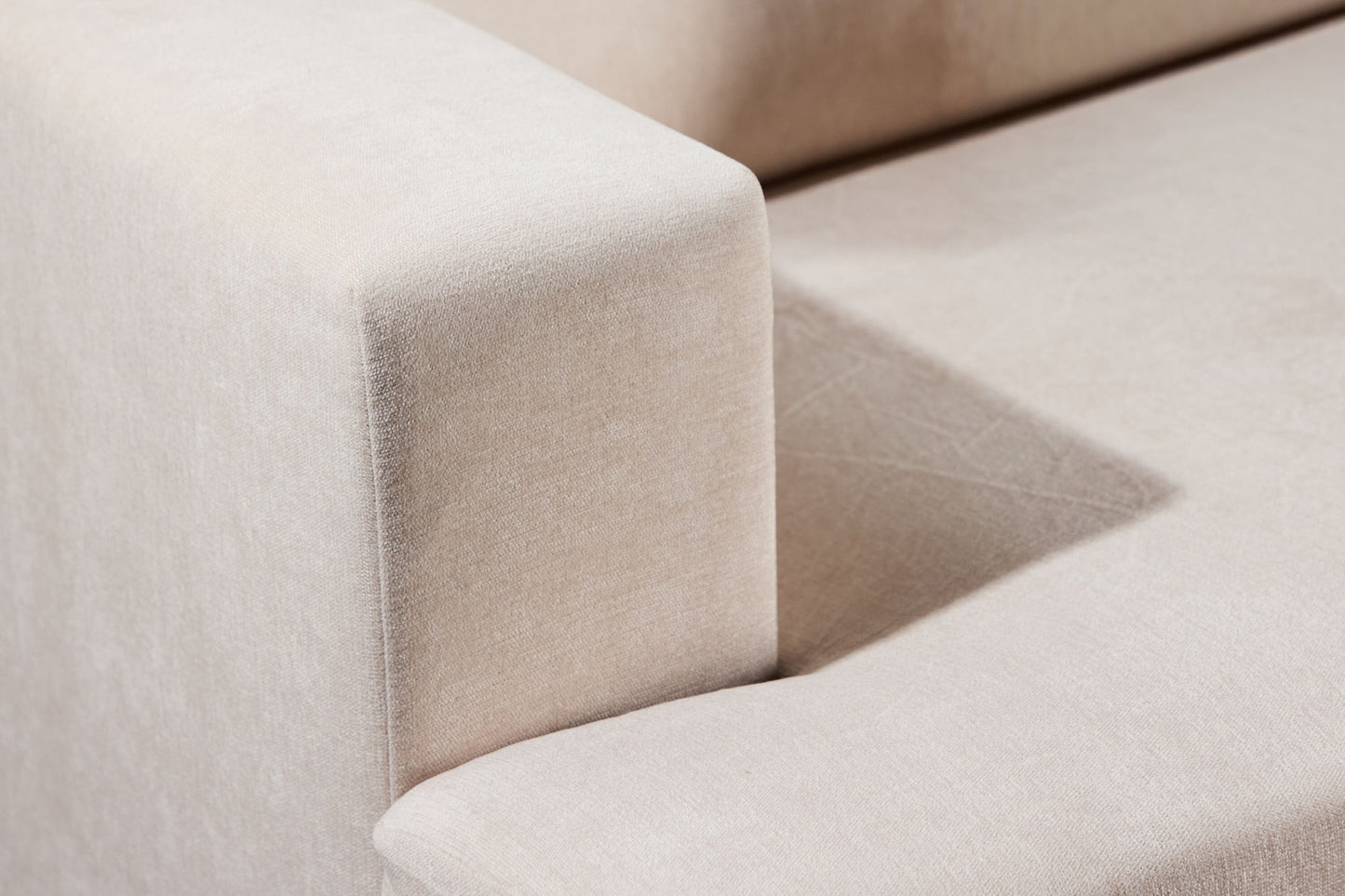 Sani 3-Personers Sofa - Lys Grå/Beige
