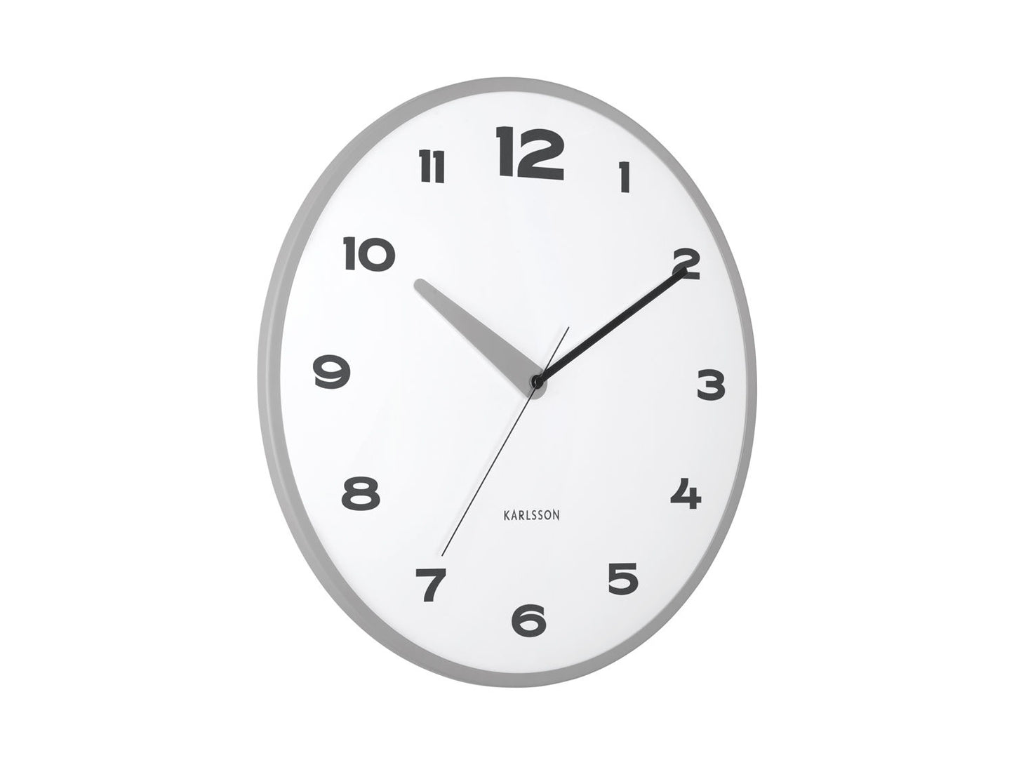 Karlsson vægur Brisk Dome - Mørkegrå