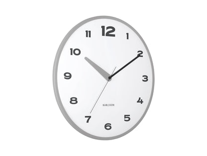 Karlsson vægur Brisk Dome - Mørkegrå