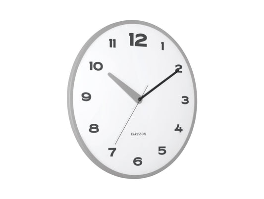 Karlsson vægur Brisk Dome - Mørkegrå