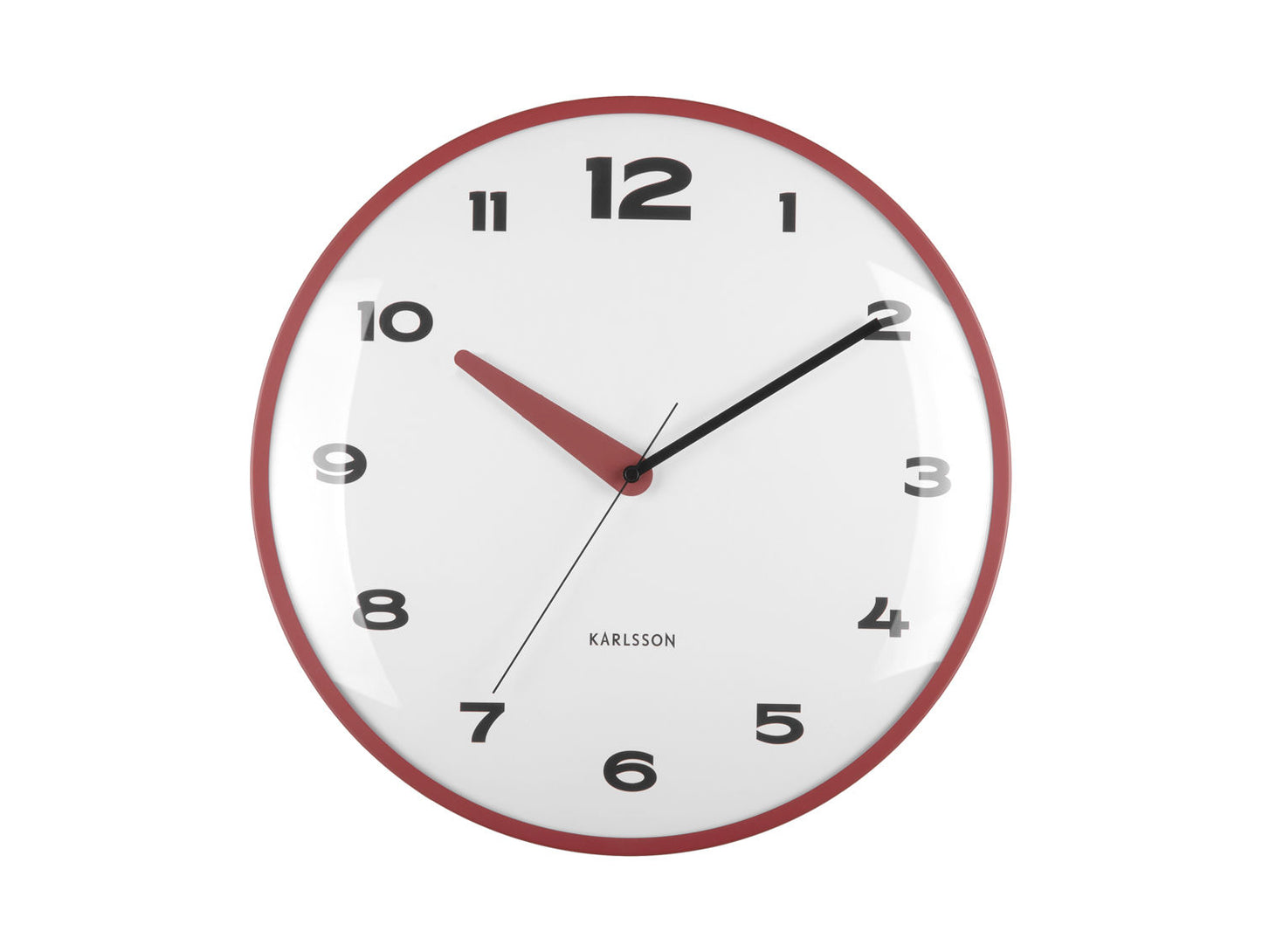 Karlsson vægur Brisk Dome - Okkerrød