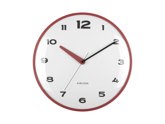 Karlsson vægur Brisk Dome - Okkerrød