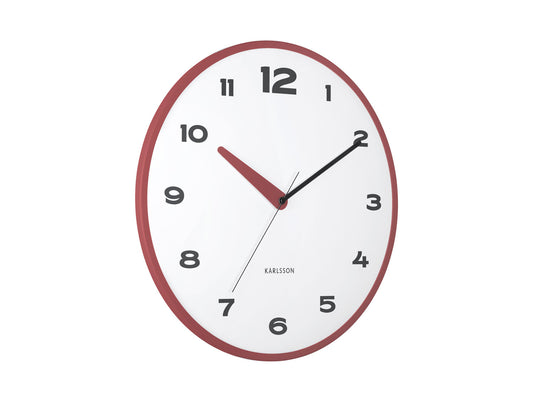 Karlsson vægur Brisk Dome - Okkerrød