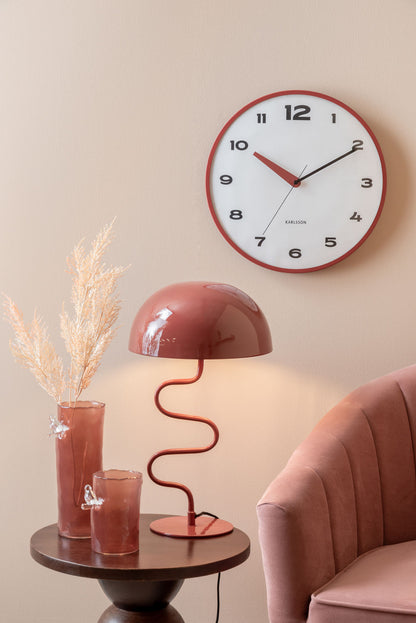 Karlsson vægur Brisk Dome - Okkerrød