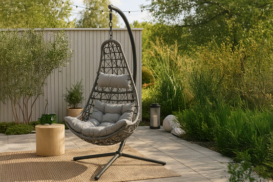 Edinburgh Have Hængestol Grå