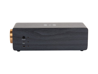 Karlsson vækkeur Classic BT Speaker med telefonoplader – Sort