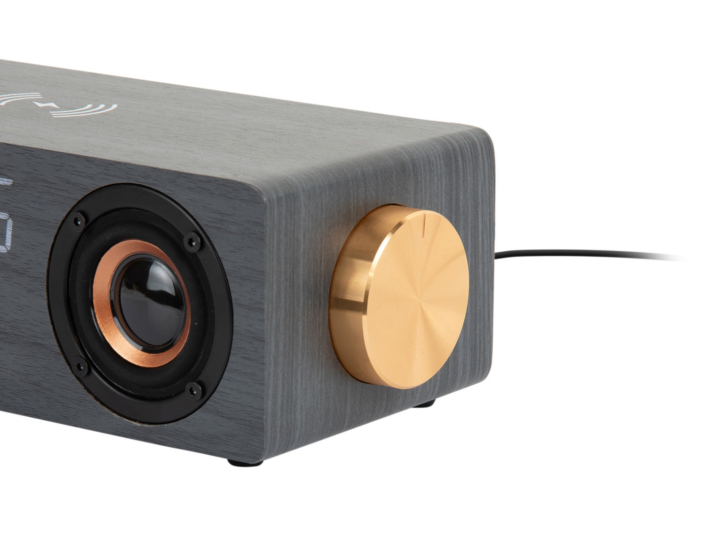 Karlsson vækkeur Classic BT Speaker med telefonoplader – Sort