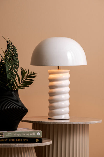 Leitmotiv bordlampe Gracio - hvid