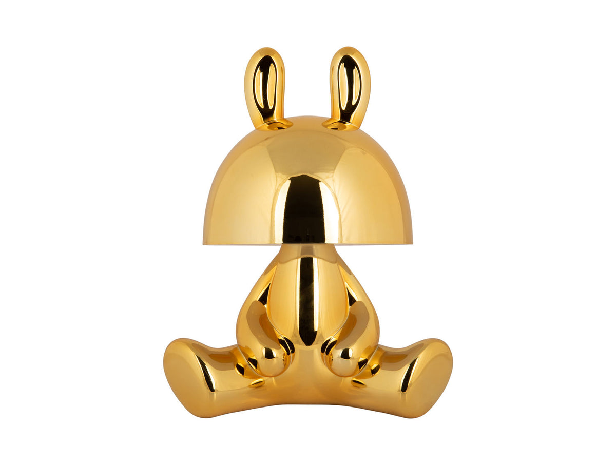 Leitmotiv bordlampe Bunny LED - guld med Bluetooth