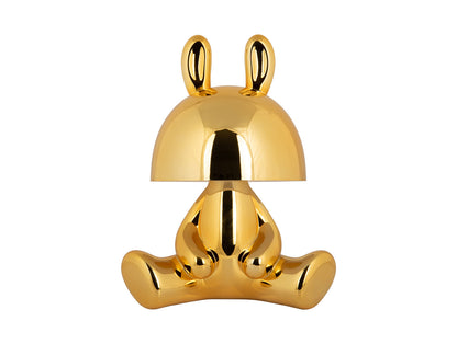 Leitmotiv bordlampe Bunny LED - guld med Bluetooth