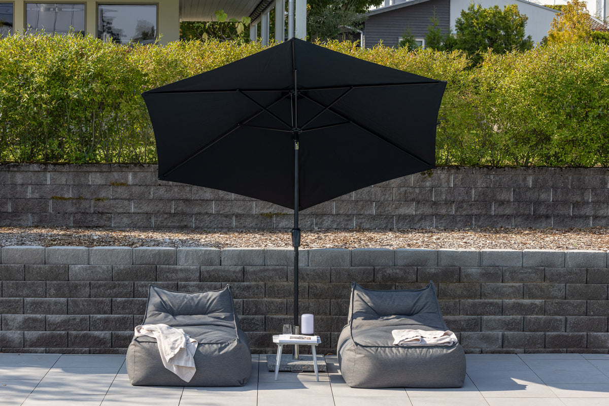 Leeds Parasol ⌀300 Sort