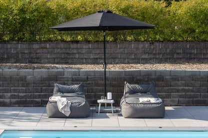 Leeds Parasol ⌀300 Sort
