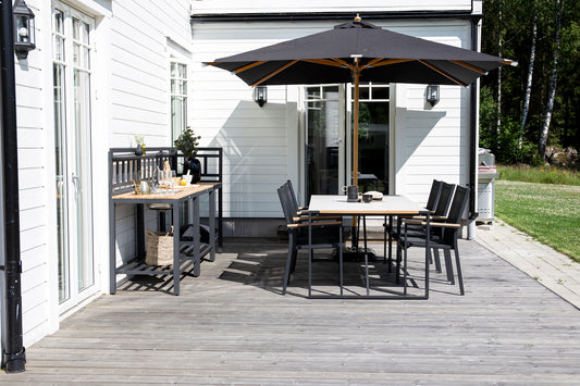 Naxos Parasol 300 x 270 x 300 Sort