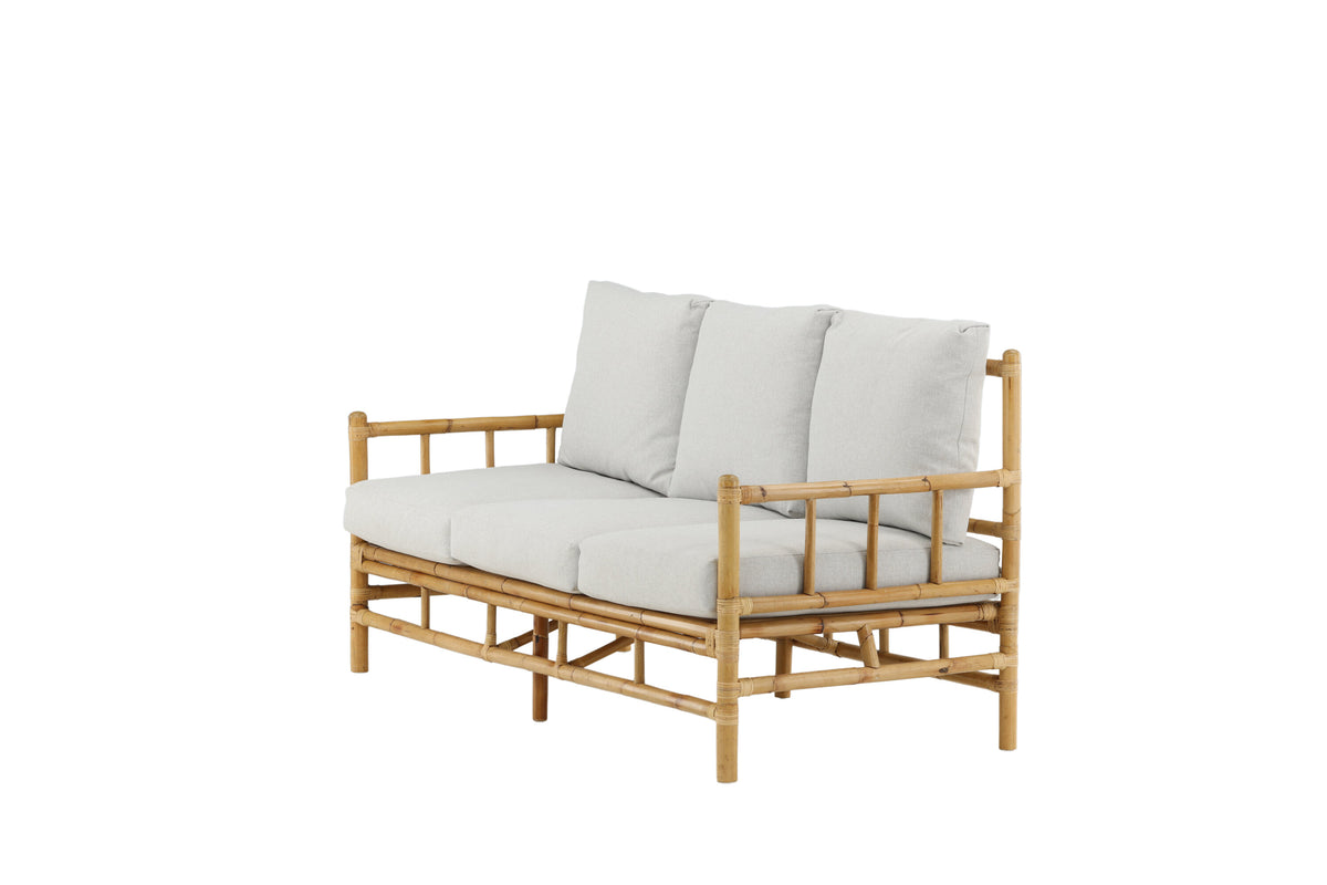 Cane 3-personers sofa - natur - billede 3