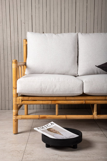 Cane 3-personers sofa - natur - billede 16