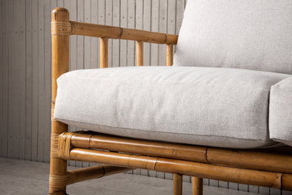 Cane 3-personers sofa - natur - billede 15