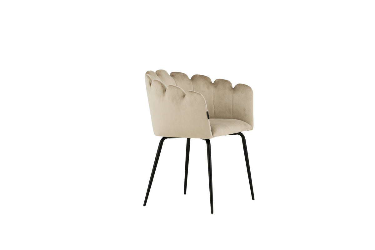 Limhamn spisebordsstol - beige, sort - billede 11