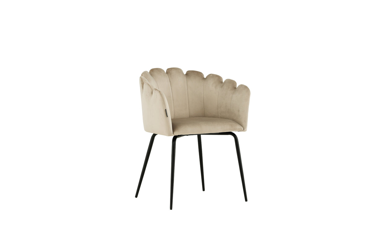 Limhamn spisebordsstol - beige, sort - billede 12