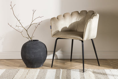 Limhamn spisebordsstol - beige, sort - billede 13