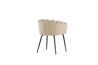 Limhamn spisebordsstol - beige, sort - billede 8