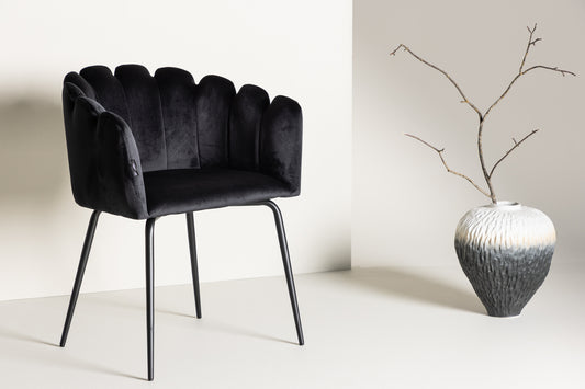 Limhamn Spisebordsstol Sort