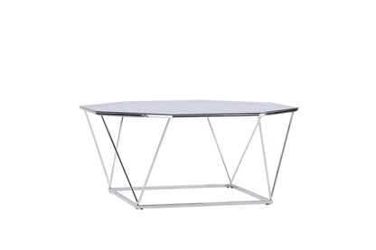 Österlen sofabord - Ø100 cm - klar, sølv, transparent - billede 11