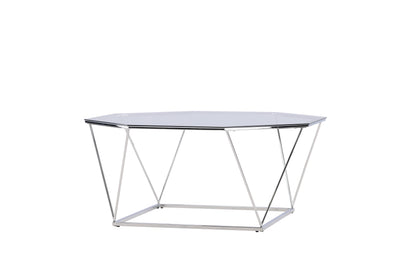 Österlen sofabord - Ø100 cm - klar, sølv, transparent - billede 12