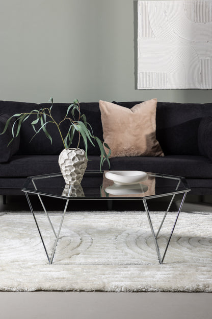 Österlen sofabord - Ø100 cm - klar, sølv, transparent - billede 17