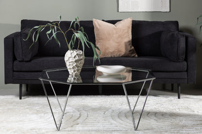 Österlen sofabord - Ø100 cm - klar, sølv, transparent - billede 13