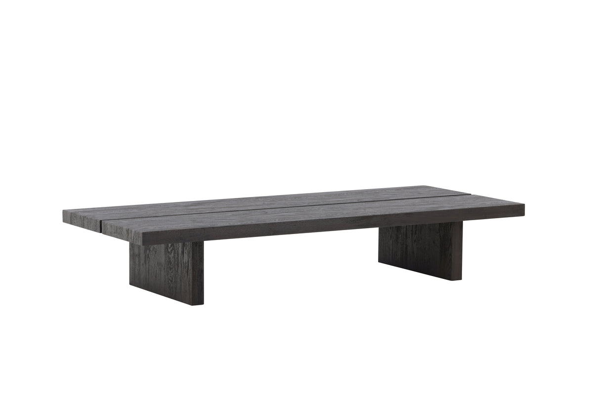 Lancester sofabord - 140 × 60 cm - sort - billede 12