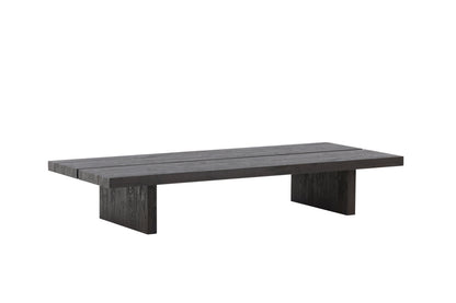 Lancester sofabord - 140 × 60 cm - sort - billede 12