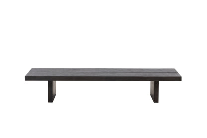 Lancester sofabord - 140 × 60 cm - sort - billede 1