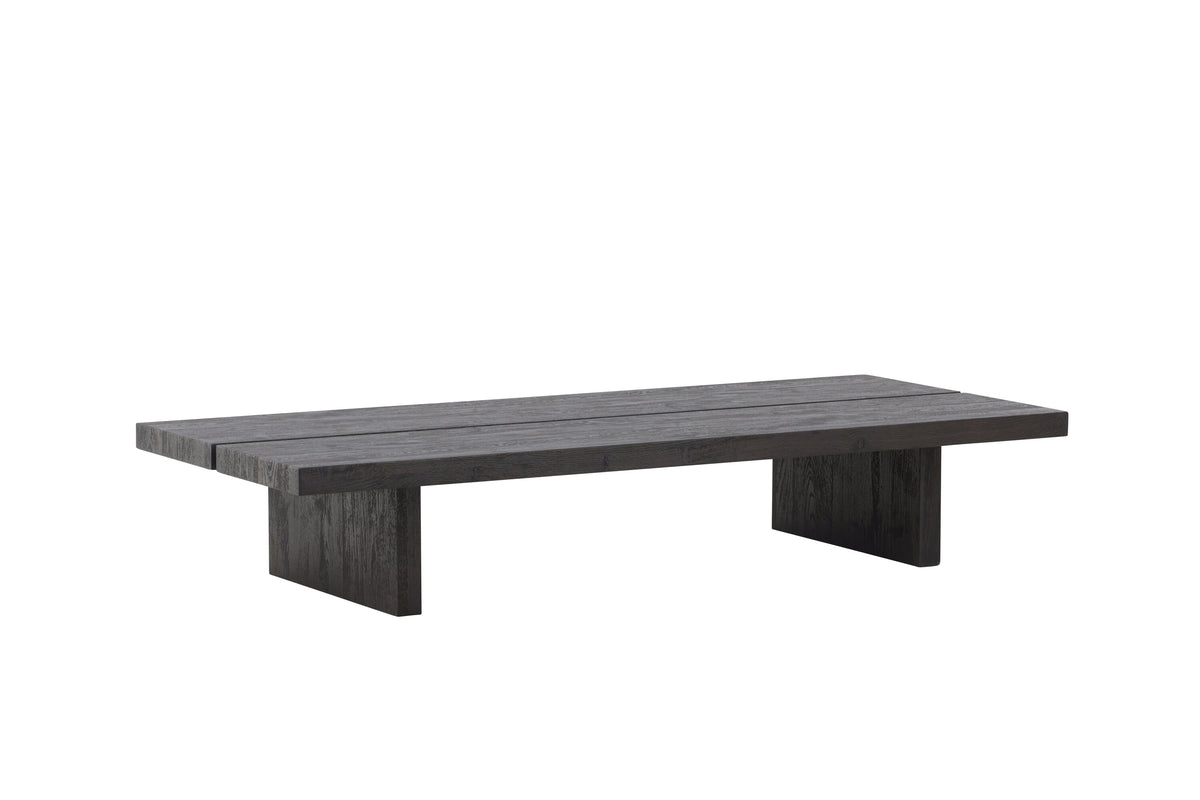 Lancester sofabord - 140 × 60 cm - sort - billede 6