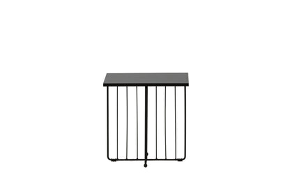 Dayton sofabord - 40 × 40 cm - sort - billede 1