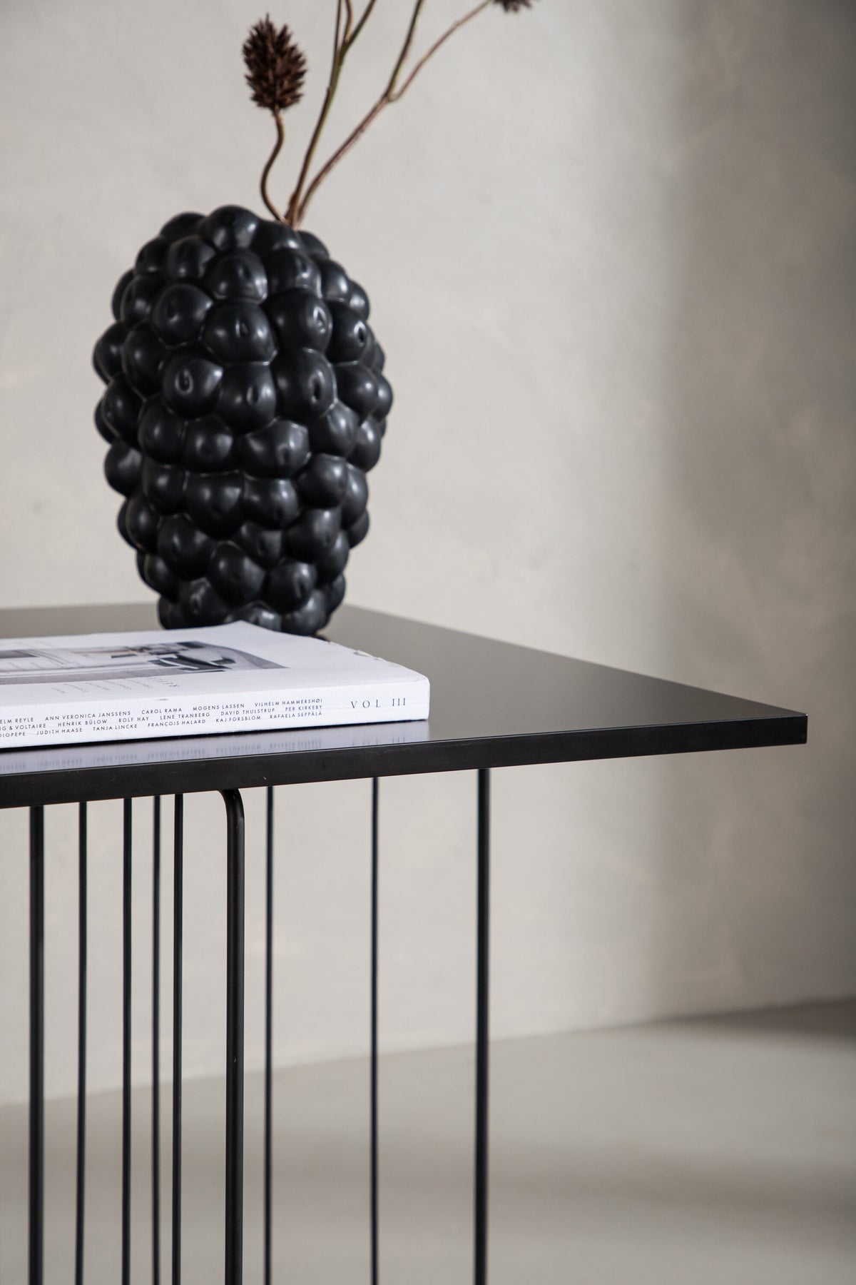 Dayton sofabord - 40 × 40 cm - sort - billede 20