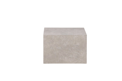 York sofabord - 80 × 60 cm - beige - billede 1