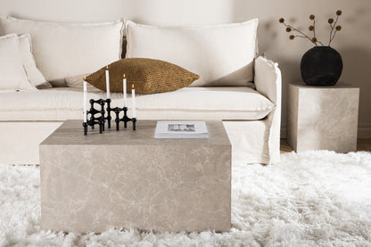 York sofabord - 80 × 60 cm - beige - billede 13