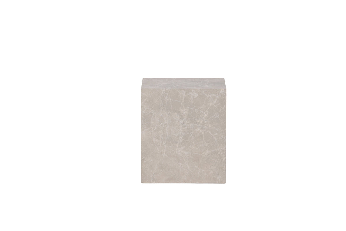 York sofabord - 40 × 40 cm - beige - billede 1
