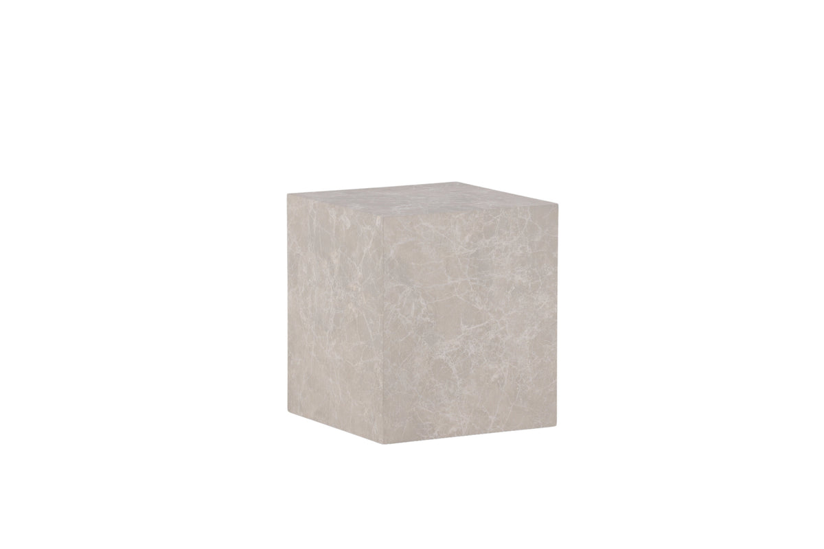 York sofabord - 40 × 40 cm - beige - billede 3