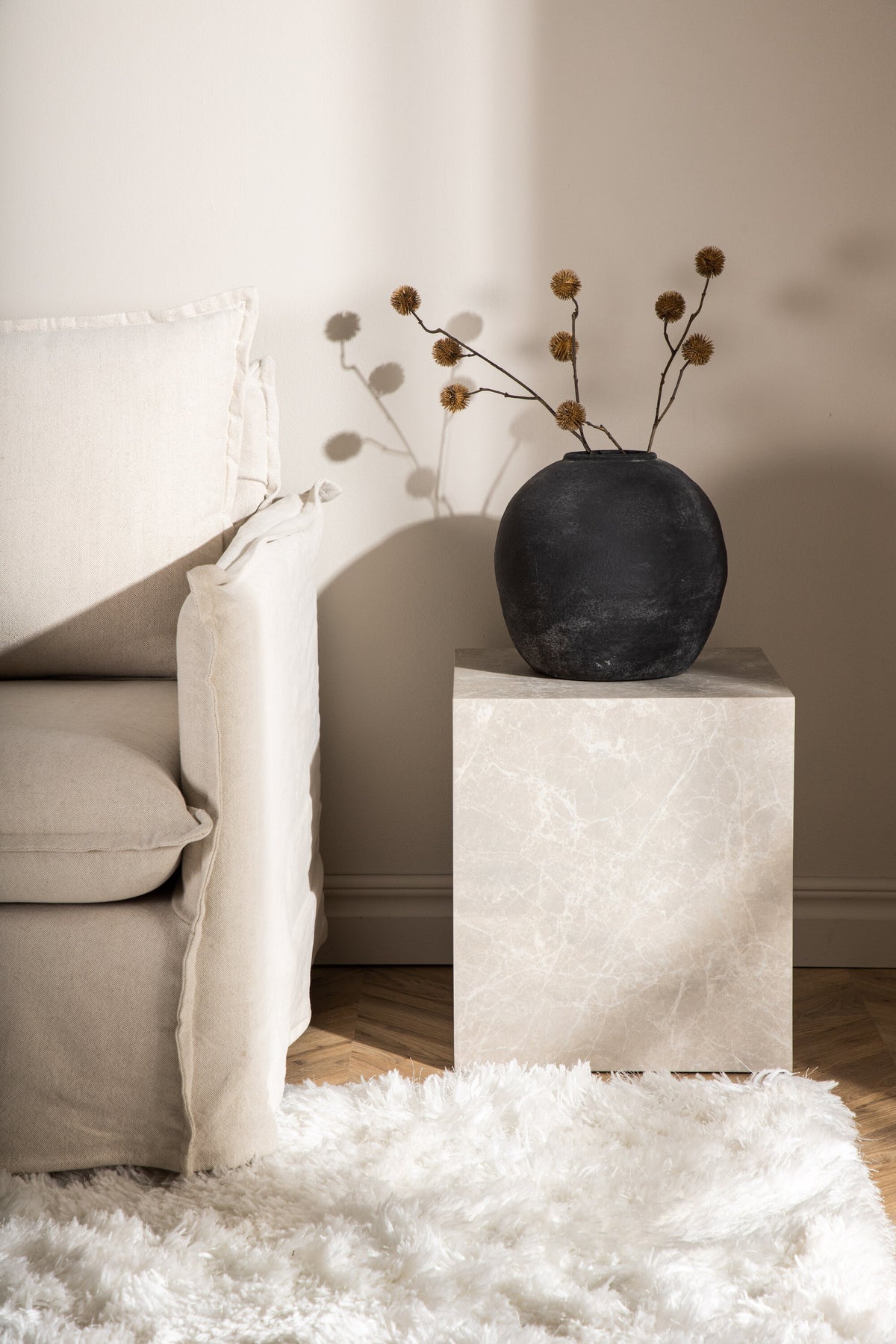 York sofabord - 40 × 40 cm - beige - billede 16