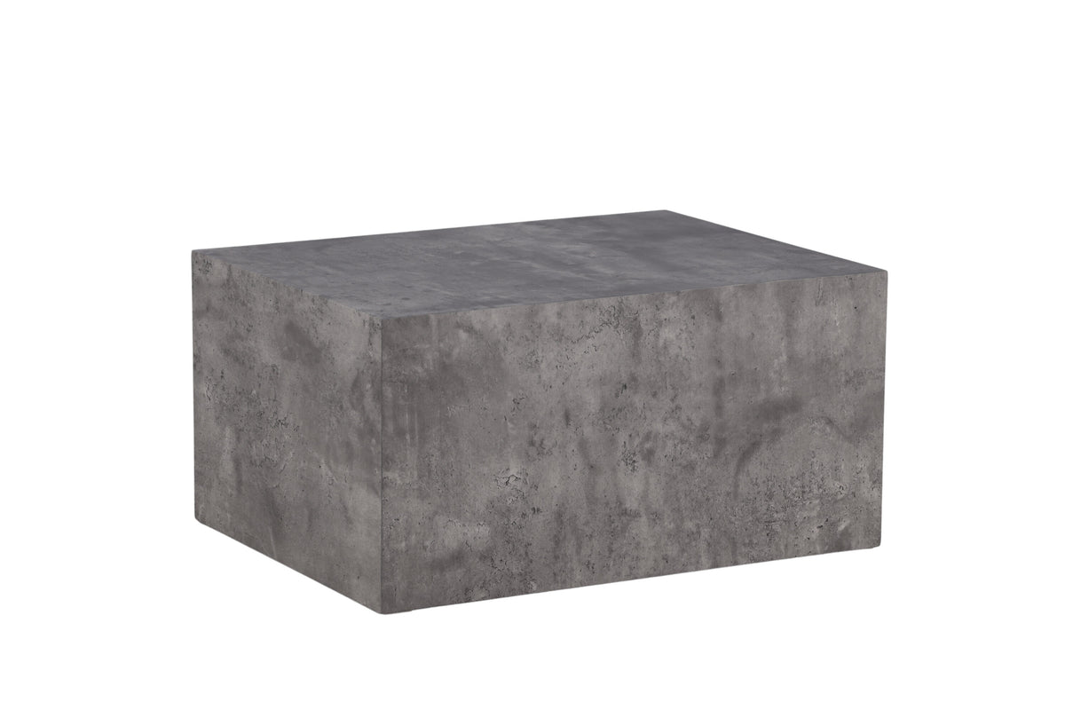 York sofabord - 80 × 60 cm - mørkegrå - billede 3