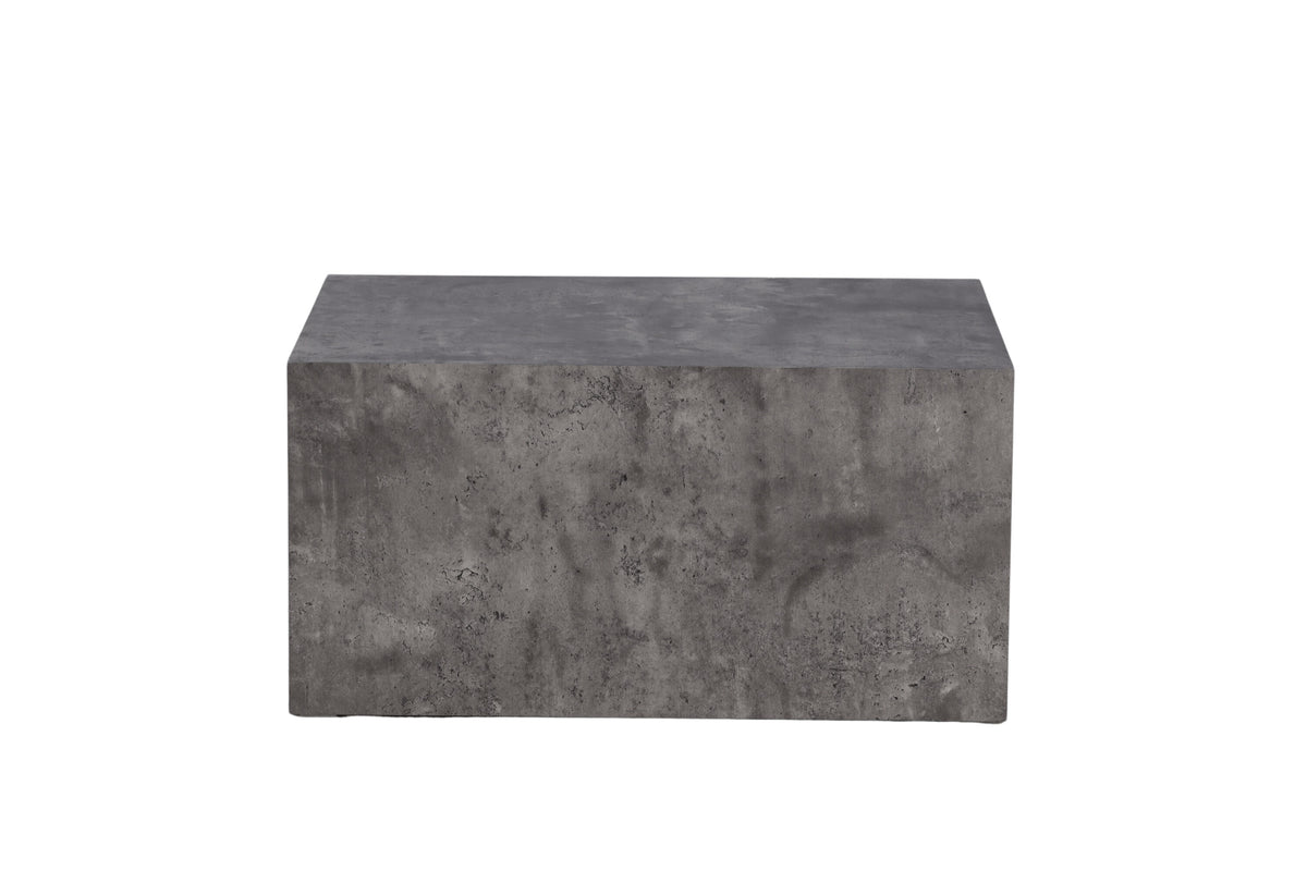 York sofabord - 80 × 60 cm - mørkegrå - billede 4
